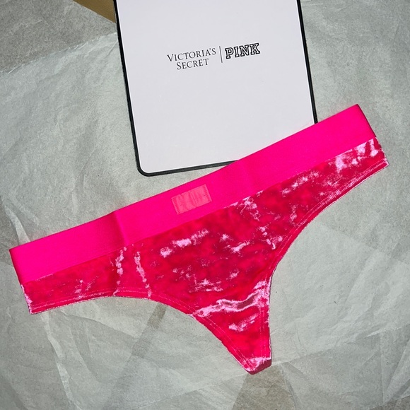 Unisex VELVET THONG Underwear Victoria’s Secret/PINK - Picture 1 of 13